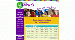 Desktop Screenshot of childrenmuseum.org
